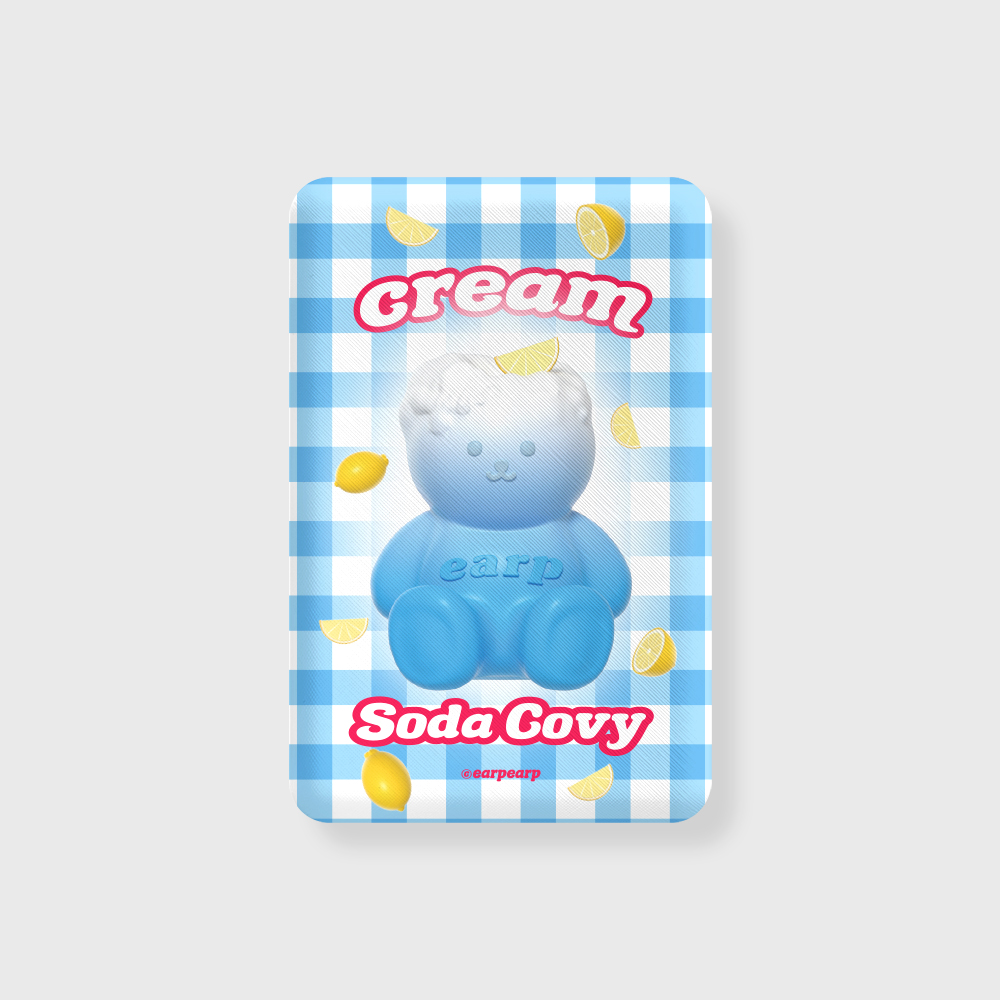 CREAM SODA COVY-BLUE(보조배터리-무선충전)