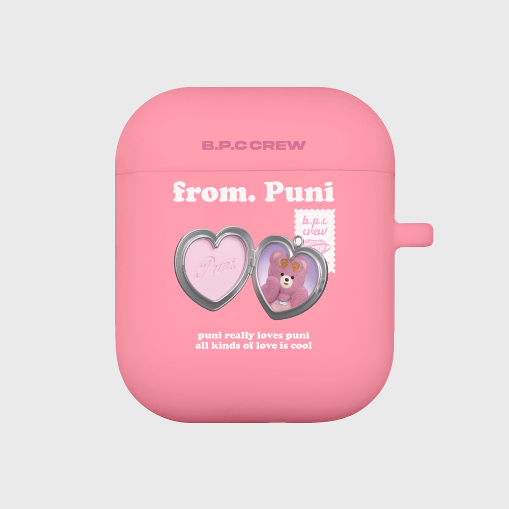 PUNI PENDANT-PINK(에어팟-컬러젤리)