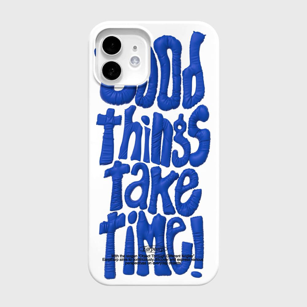 GOOD THINGS TAKE TIME-BLUE(하드)